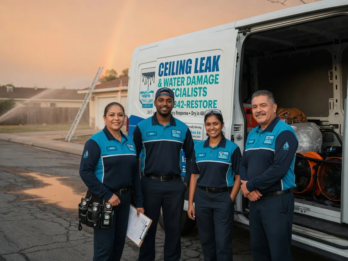 Ceiling Leak Cleanup company in Counselor, NM