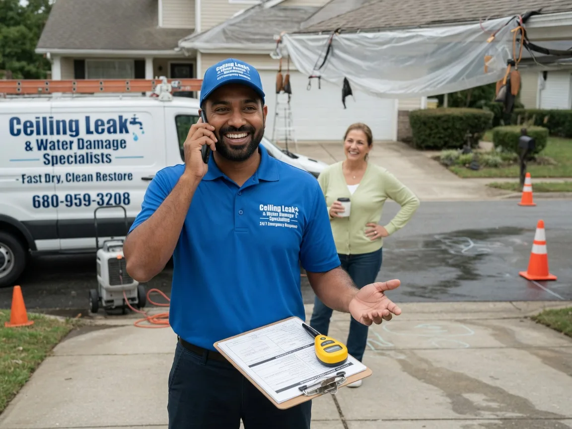 Ceiling Leak Cleanup Counselor, NM FAQs